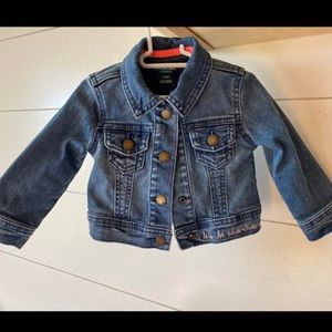 OshKosh baby girls denim jacket